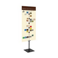 AAA-BNR Stand Kit, 32" x 72" Premium Film Banner, Single-Sided